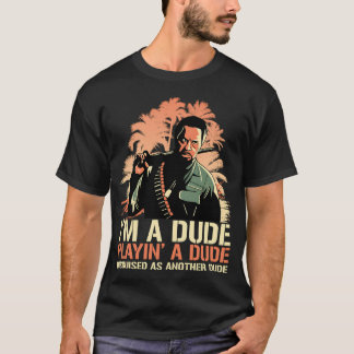 Kirk Lazarus Ich bin ein Typ, der einen Typen spie T-Shirt