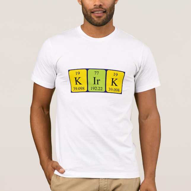 Kirk Periodenname Shirt (Vorderseite)