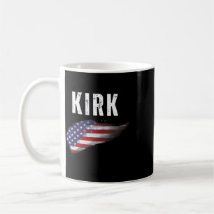 Kirk Usa-Flagge Personalisiert 4. Juli Freiheit Pa Kaffeetasse