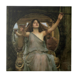 Kirkes Darreichung des Bechers an Odysseus von JW Fliese