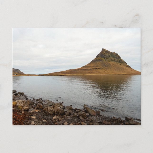 Kirkjufell, Island Postkarte (Vorderseite)