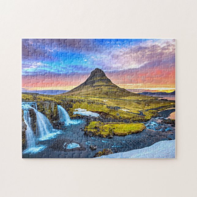 Kirkjufell Island Puzzle (Horizontal)