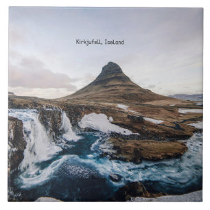 Kirkjufell, Kirchenberg, Island Fliese