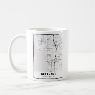 Kirkland Map Kaffeetasse