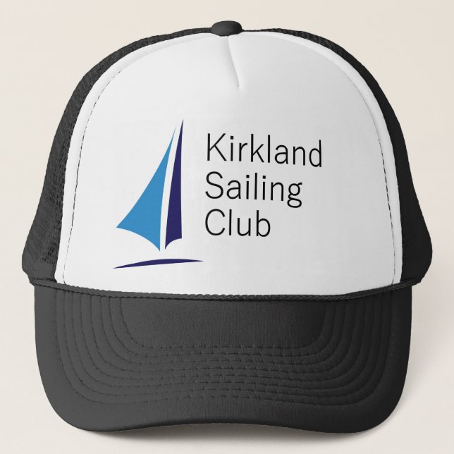 Kirkland Sailing Club-Logo Truckerkappe (Vorderseite)