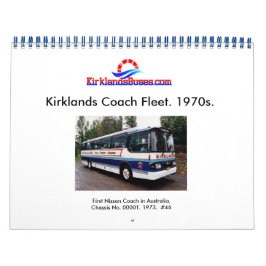 Kirklands Bus- und Busflotte Kalender