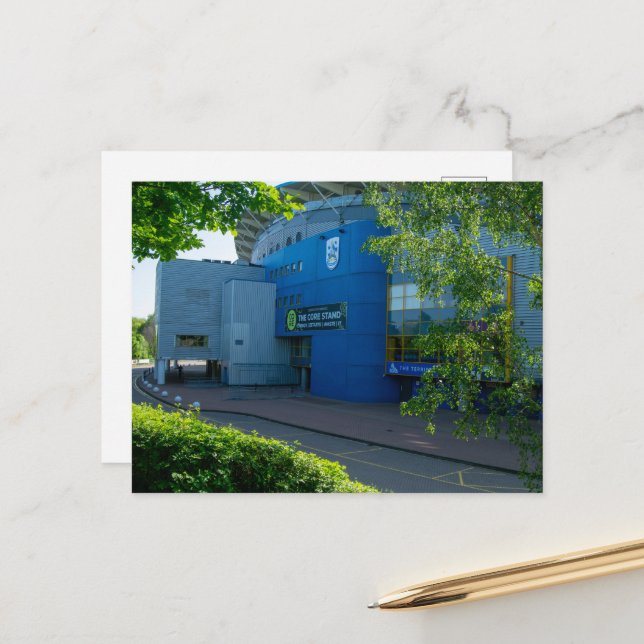 Kirklees Stadium, Huddersfield Postkarte (Vorderseite/Rückseite Beispiel)