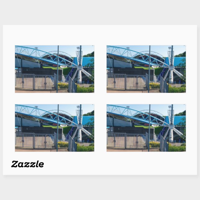 Kirklees Stadium, Huddersfield Rechteckiger Aufkleber (Blatt)