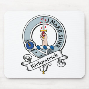 Kirkpatrick Clan-Abzeichen Mousepad