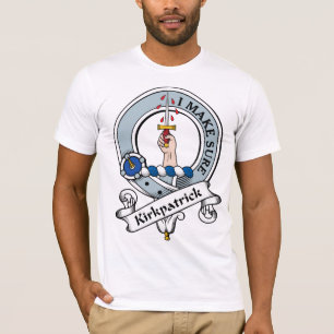Kirkpatrick Clan-Abzeichen T-Shirt
