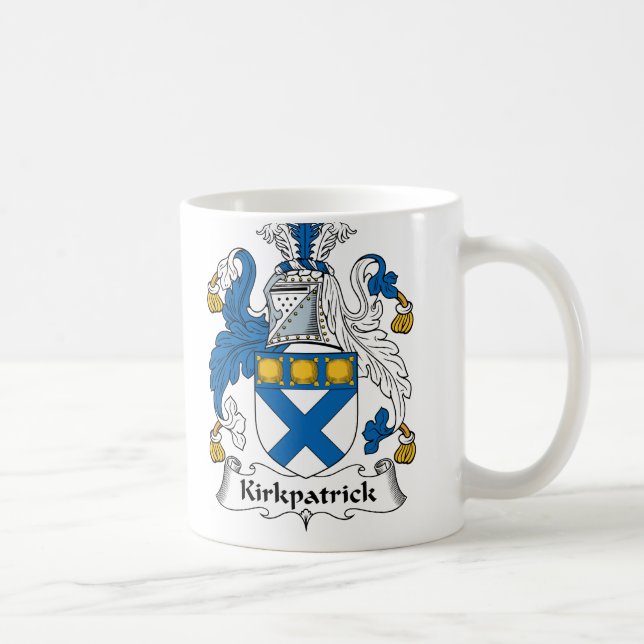 Kirkpatrick Familienwappen Tasse (Rechts)