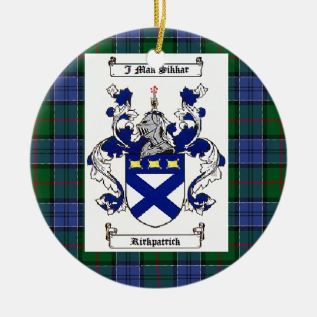 Kirkpatrick Keramikornament (Vorne)