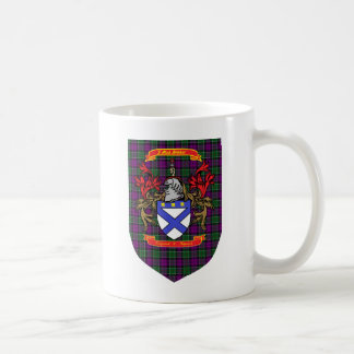 Kirkpatrick Kilpatrick Wappen auf Colquhoun Tartan Tasse