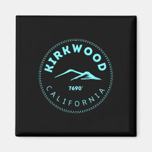 Kirkwood California Mountain Town - erhöhte Ca Sk Magnet