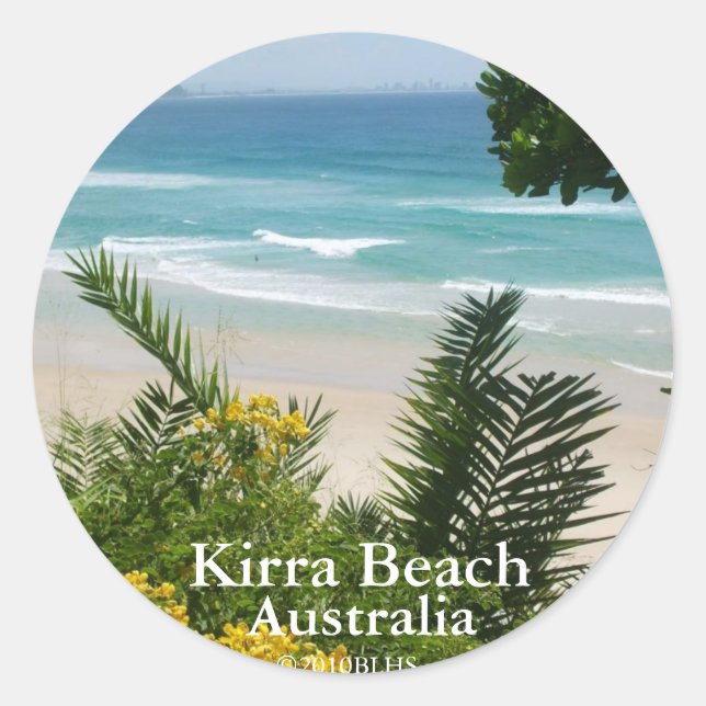 Kirra Beach Sticker #2 (Vorderseite)