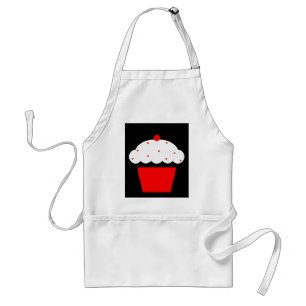 Kirsch-Cupcake Schürze