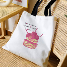 Kirsch-Cupcake-Valentinstag – Handgezeichnetes Des