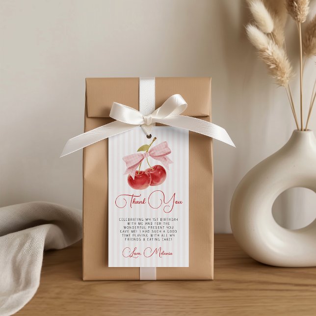 Kirsch-Geburtstagsgeschenk-Anhänger Geschenkanhänger (Von Creator hochgeladen)