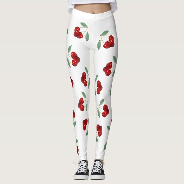 Kirsch-Leggings Leggings (Vorderseite)
