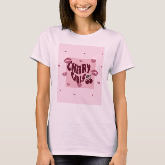Kirsch-Mädchen T-Shirt