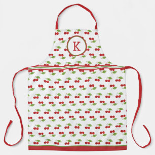 Kirsch-Monogramm Schürze