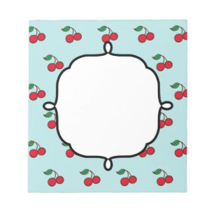 Kirsch-Notizblock-Geschenk Notizblock
