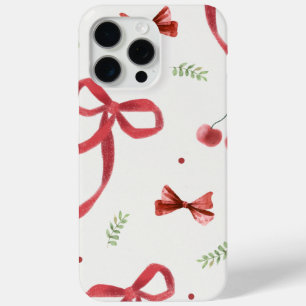 Kirsch-Schleife iPhone 15 Hülle. Case-Mate iPhone Hülle