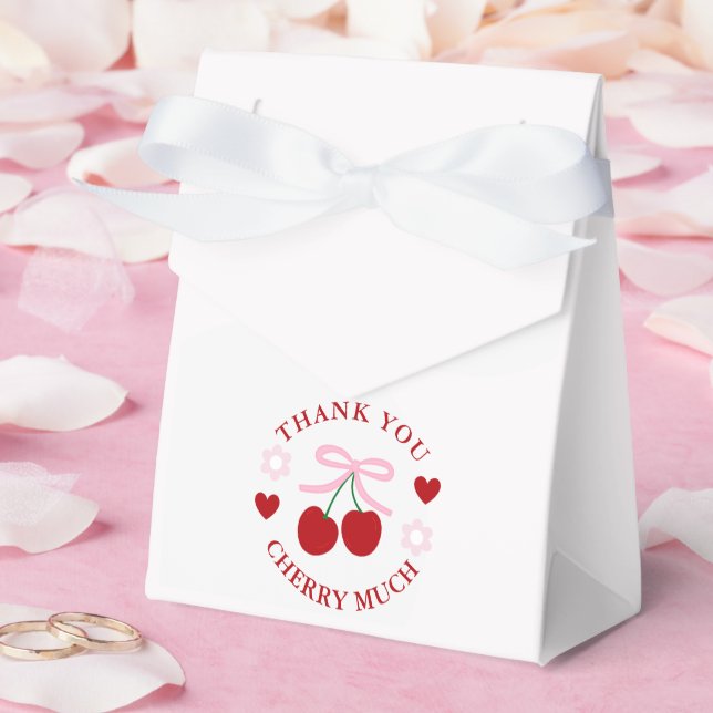 Kirsch süße Hochzeitsdusche Geschenkschachtel (Hochzeit)