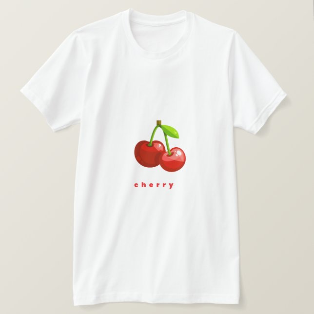 Kirsch-T-Shirt T-Shirt (Design vorne)