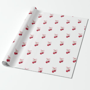 Kirsch-Verpackungspapier Geschenkpapier