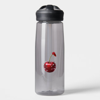 Kirsch-Wasserflasche im Rock-Stil Trinkflasche