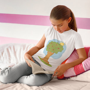 Kirschbaum im Sun-T - Shirt