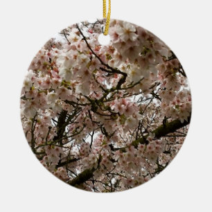 Kirschbaum in Bloom, Oregon Keramik Ornament