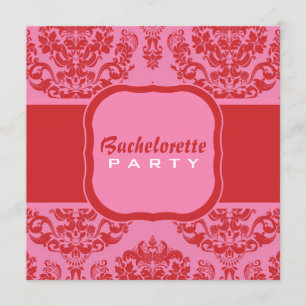 Kirschbeeren-Freude mit quadratischem Einladung