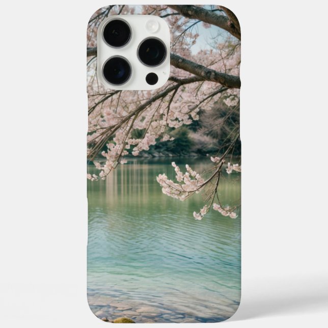 Kirschblume Case-Mate iPhone Hülle (Rückseite)