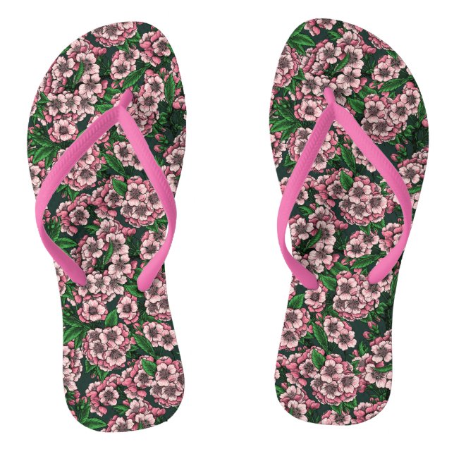 Kirschblüte 2 flip flops (Fußbett)
