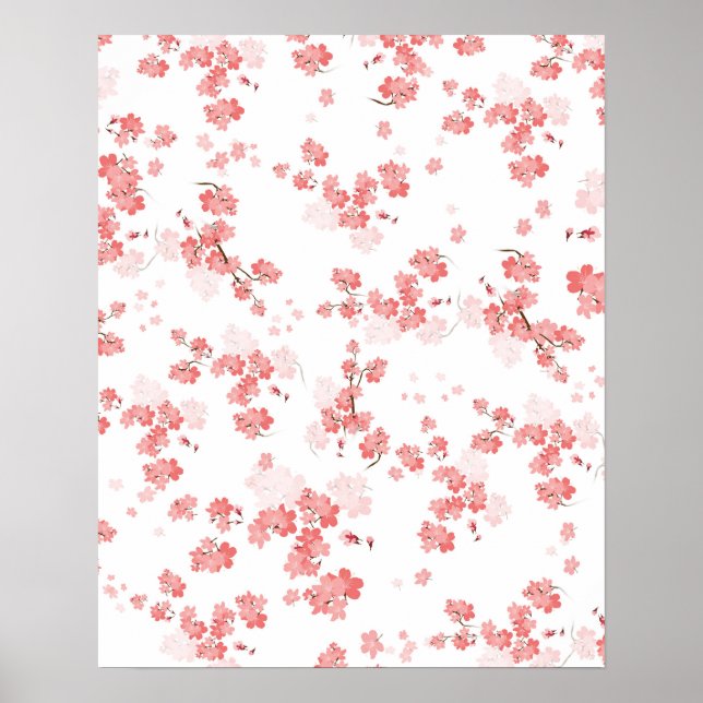 Kirschblüte 2 poster (Vorne)
