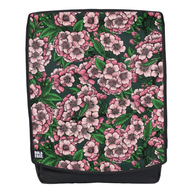 Kirschblüte 2 rucksack (Vorderseite)