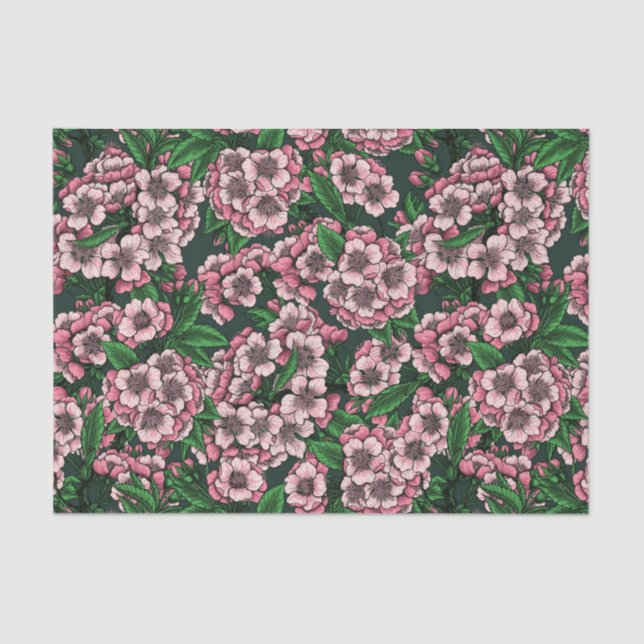 Kirschblüte 2 seidenpapier (Vorderseite)