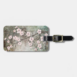Kirschblüte aus Grunge Gepäckanhänger