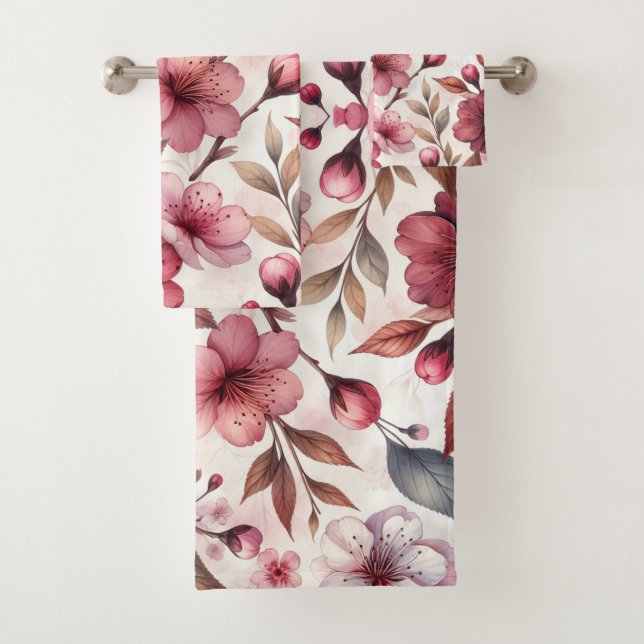 Kirschblüte Badhandtuch Set (Insitu)