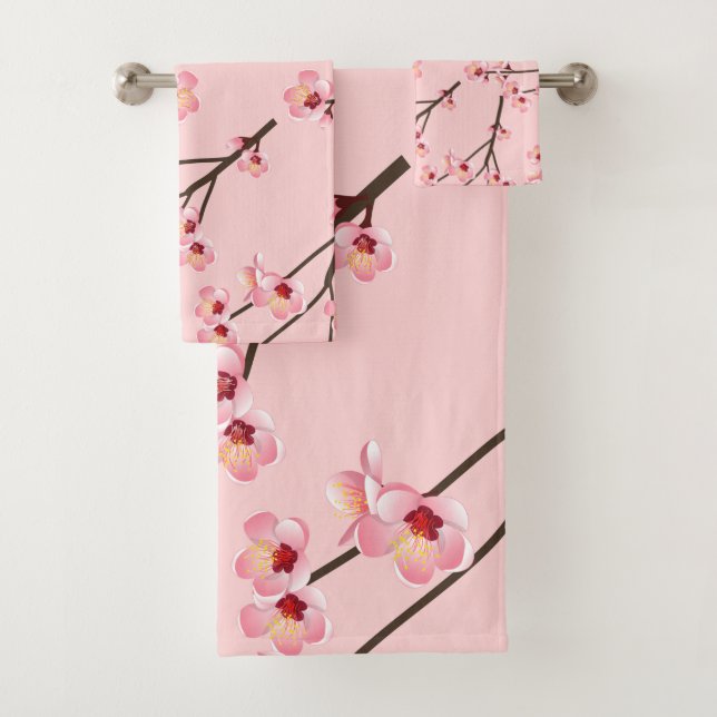 Kirschblüte Badhandtuch Set (Insitu)