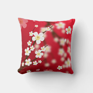 Kirschblüte Blumenkissen Kissen