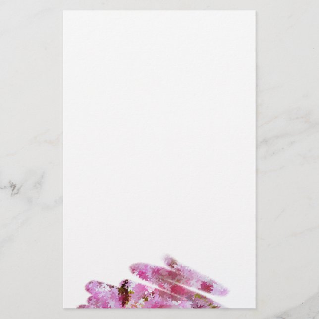 KIRSCHBLÜTE BRIEFPAPIER (Vorderseite)