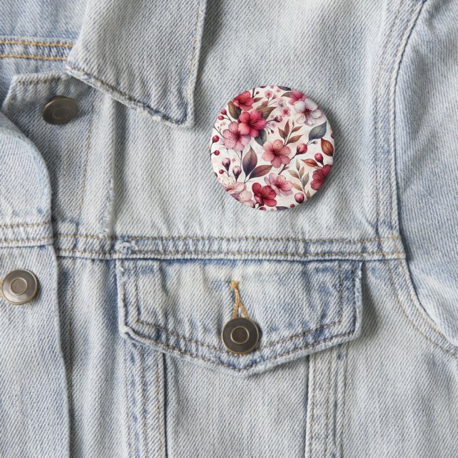Kirschblüte Button (Beispiel)