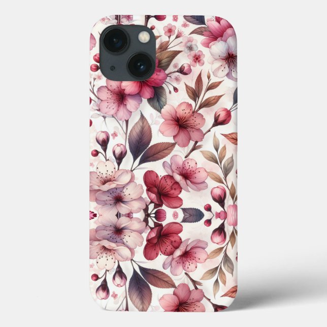 Kirschblüte Case-Mate iPhone Hülle (Rückseite)