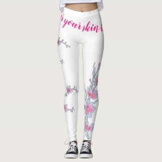 Kirschblüte Damen rosa Hose Leggings