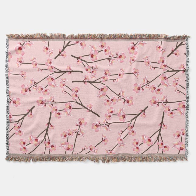 Kirschblüte Decke (Vorderseite)