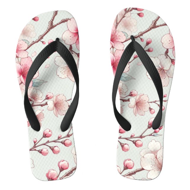 Kirschblüte Flip Flops (Fußbett)