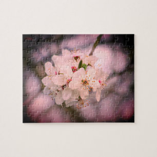 Kirschblüte Japan Blumenrosa hübsch einzigartig Puzzle